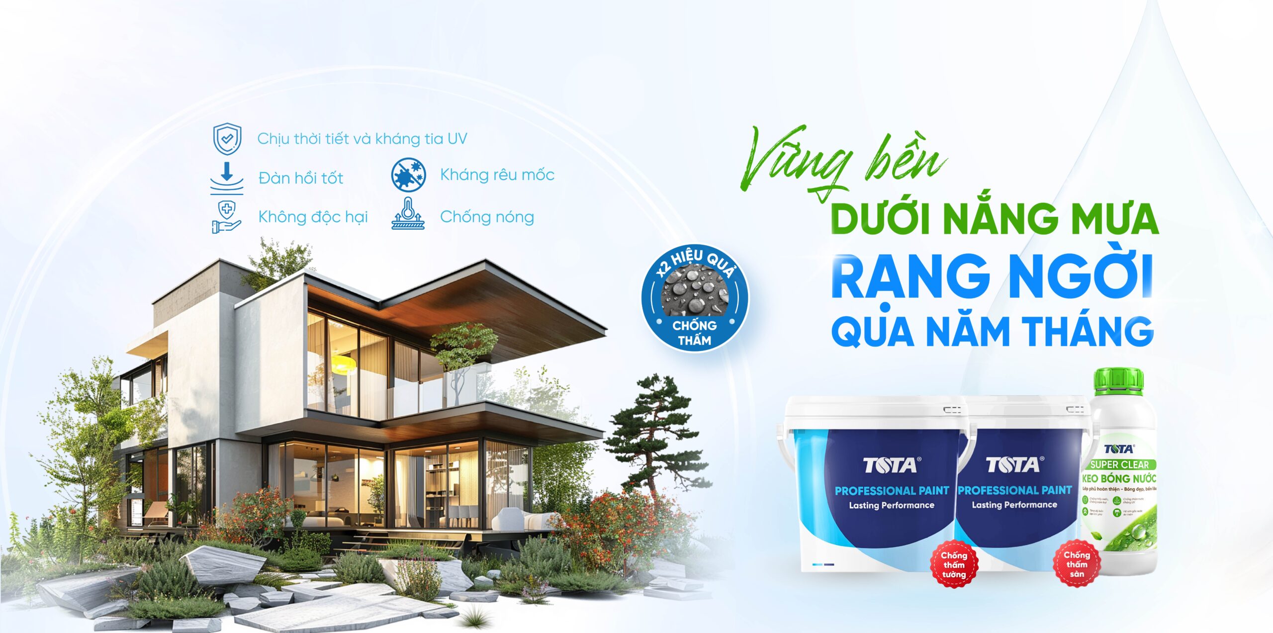 Vững bền dưới nắng mưa, rạng ngời qua năm tháng