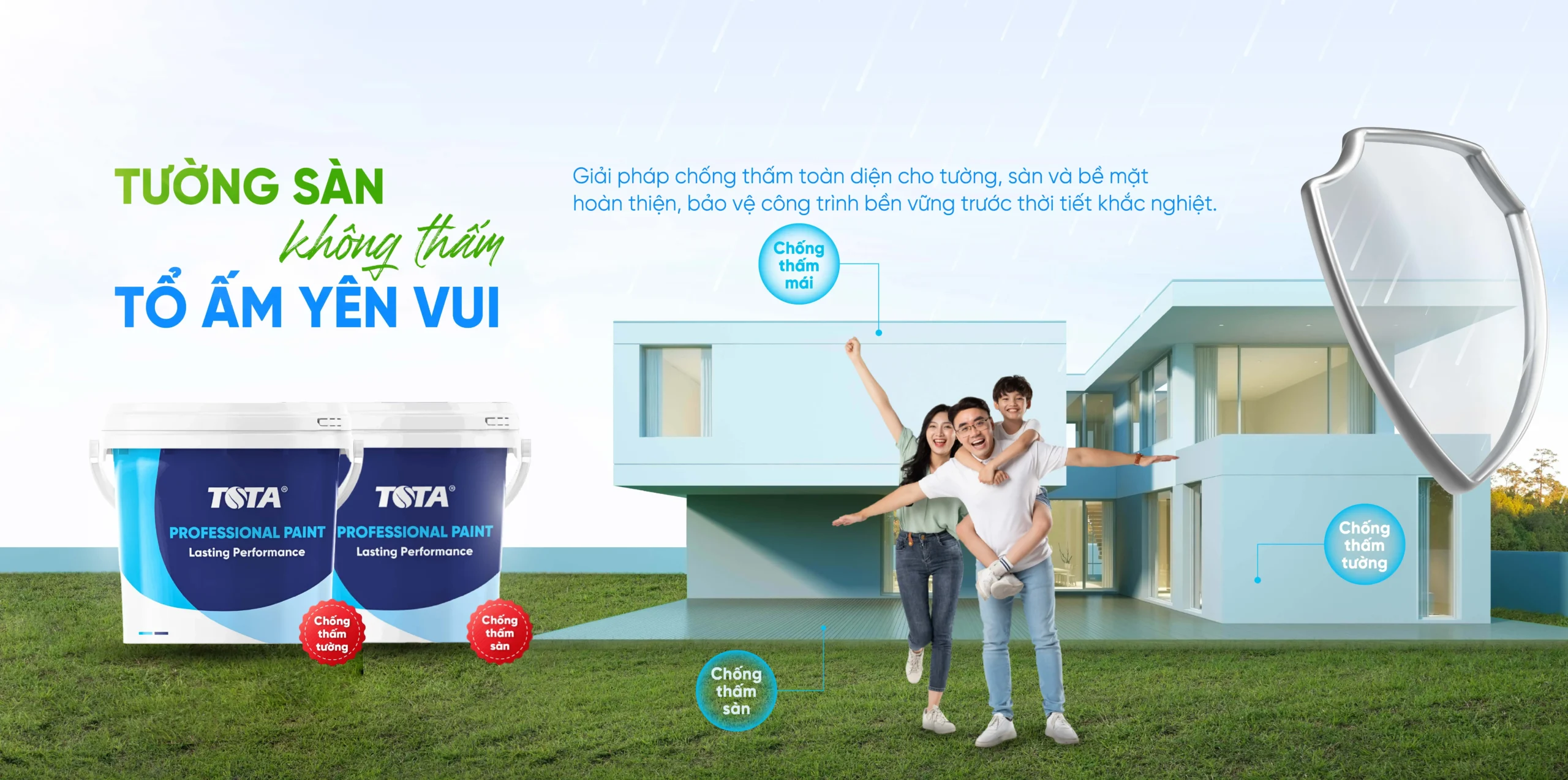 sơn TOTA chống thấm