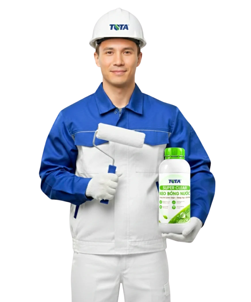 sơn bóng nước tota